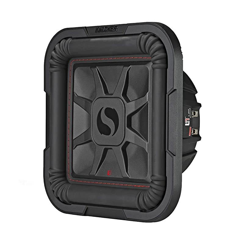 46L7T122 12" Dual 2-ohm Thin Component Subwoofer