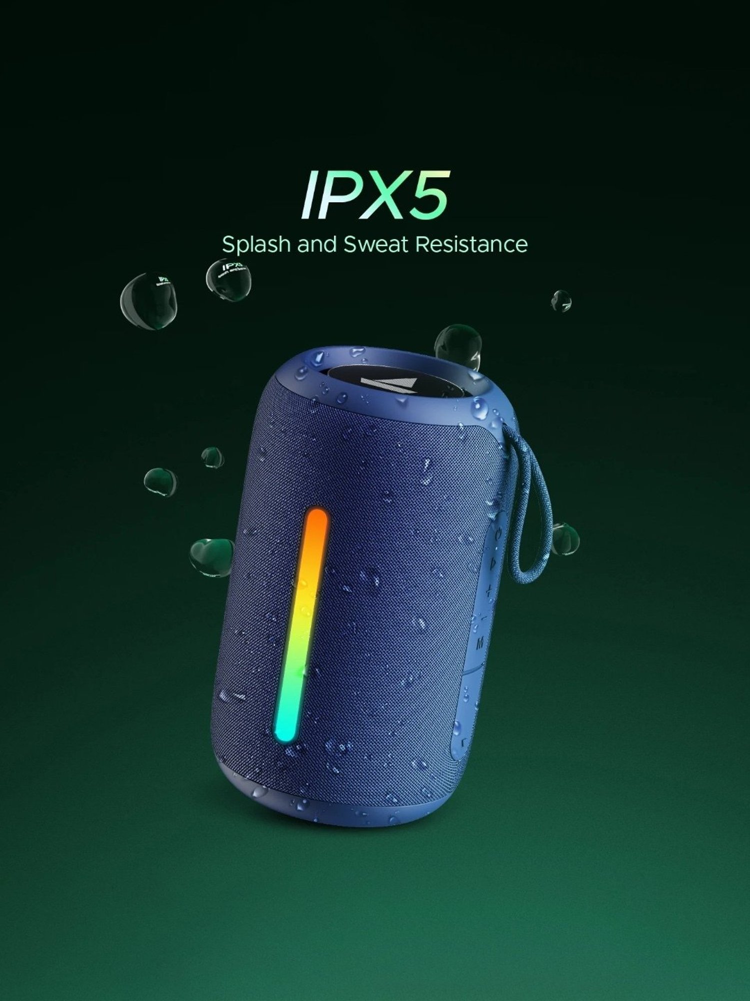 Boat Stone 358 Pro Bluetooth Speaker 14W with 12Hrs Playback (Blue)