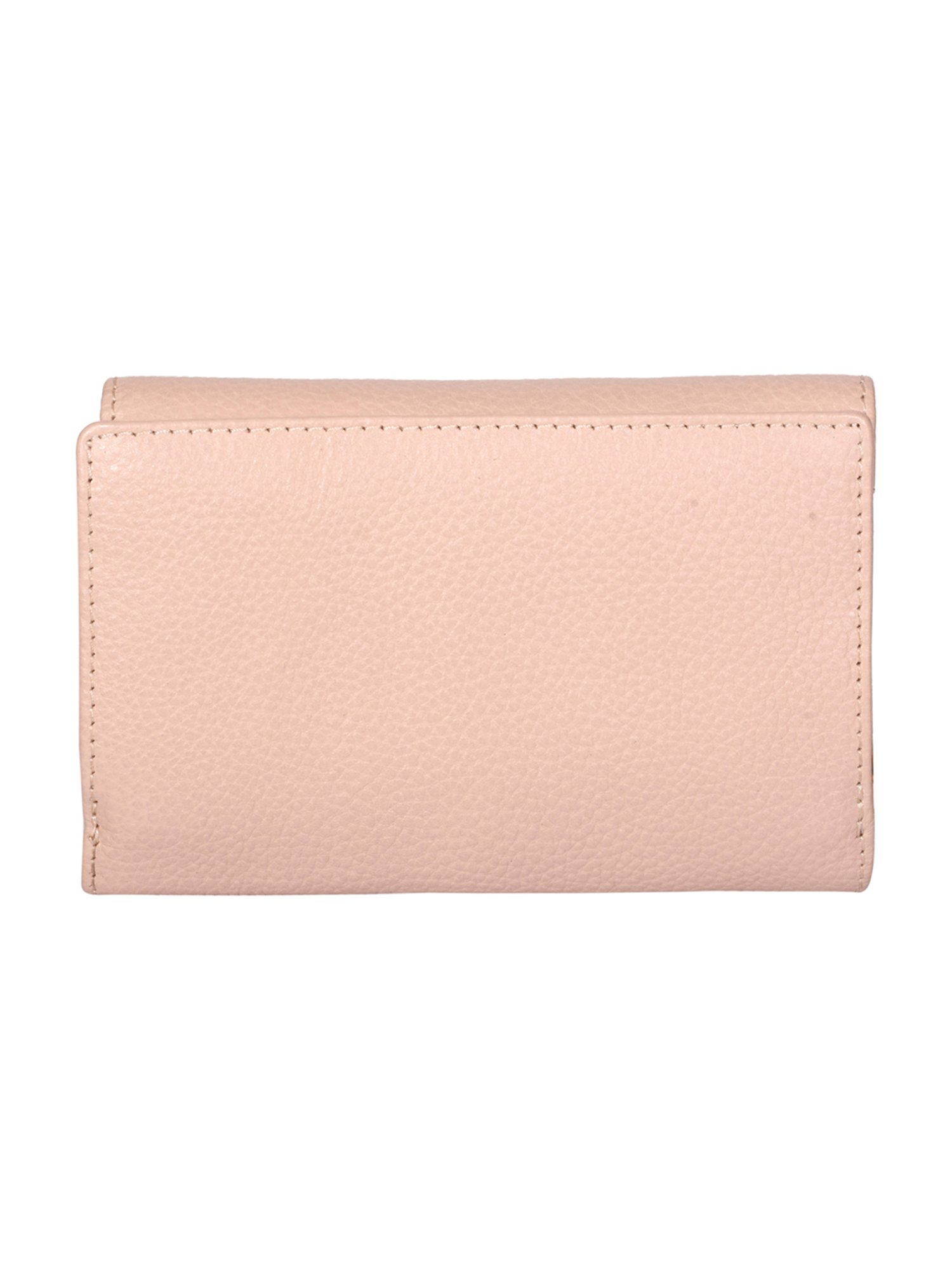 Sassora Lyla Light Pink Small Leather Wallet for Women