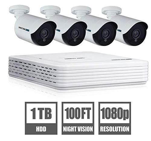 night owl 4 channel 1080p dvr with 4 x 1080p cameras and 1 tb hdd