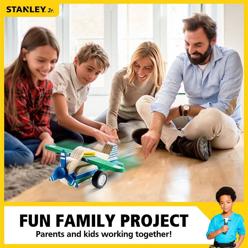Stanley Jr. DIY Pull Back Airplane Kit