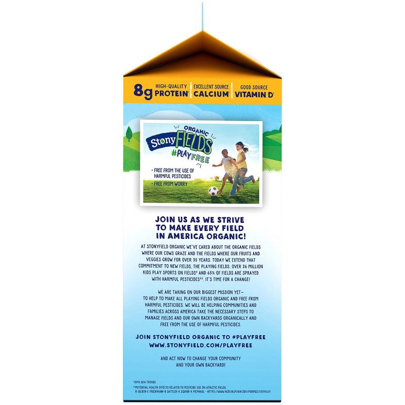 Stonyfield Organic 2% Milk - 0.5gal