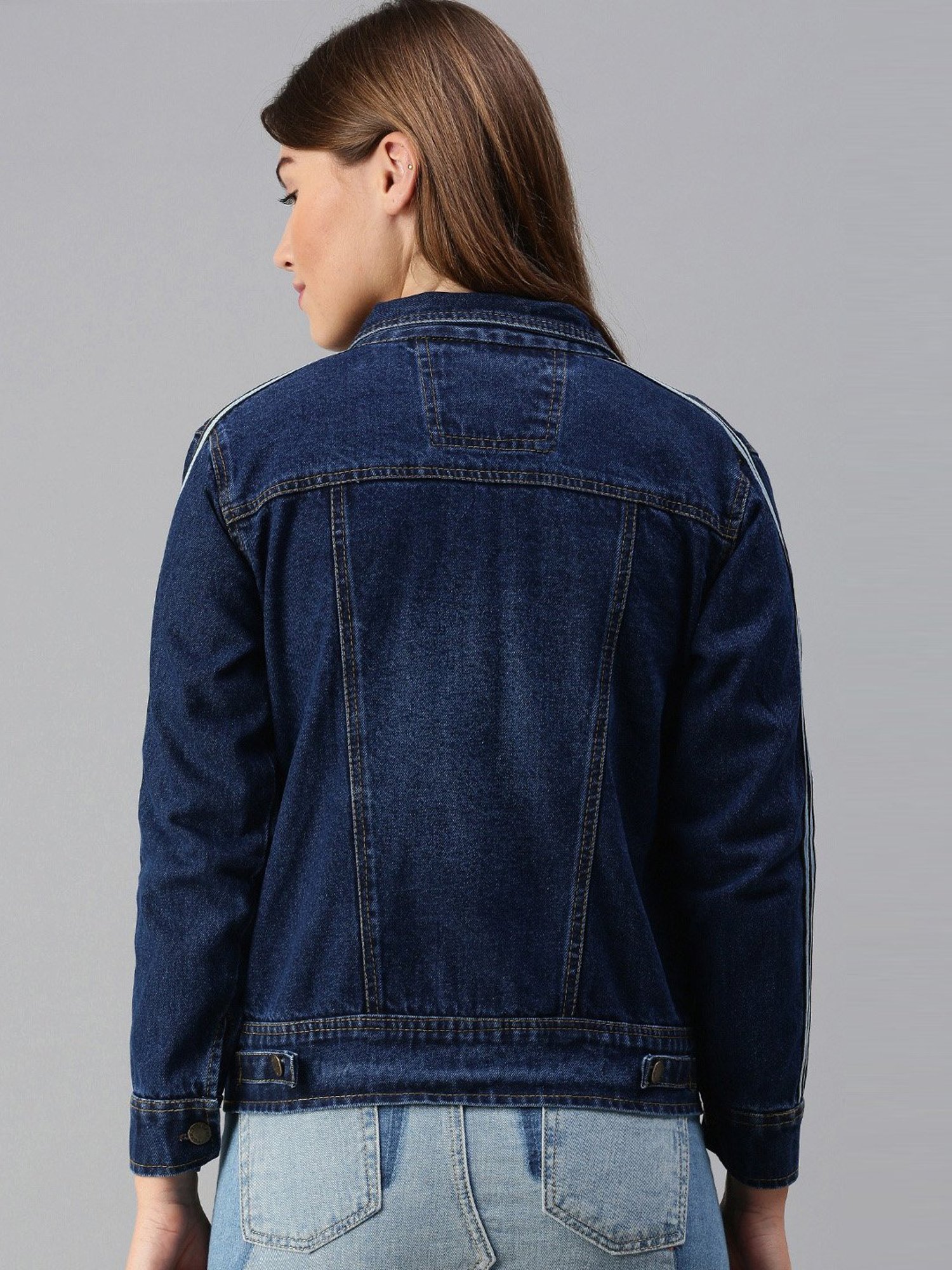 VOXATI Blue Regular Fit Jacket
