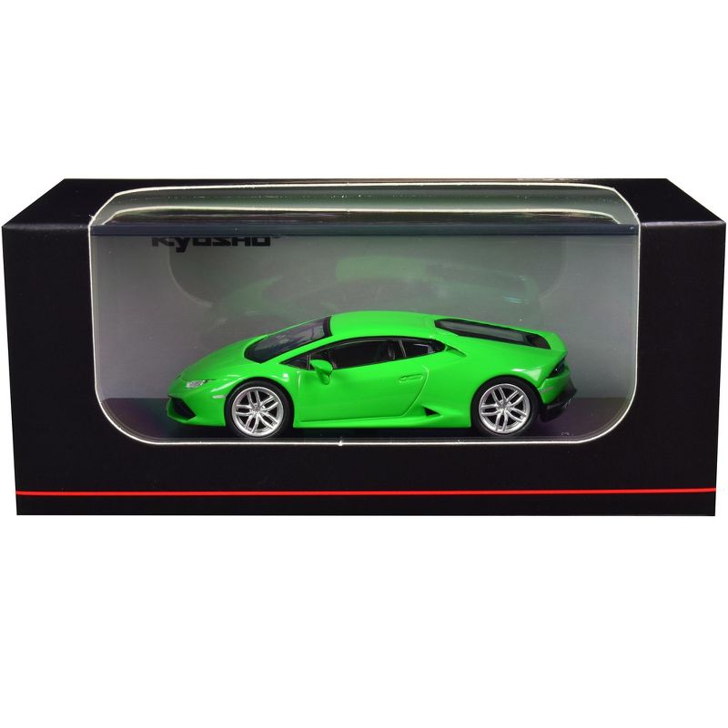 Lamborghini Huracan Coupe Bright Green 1/64 Diecast Model Car by Kyosho