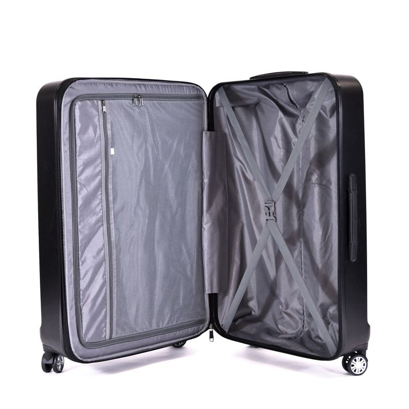 American Tourister 29'' Axion Checked Softside Suitcase - Black