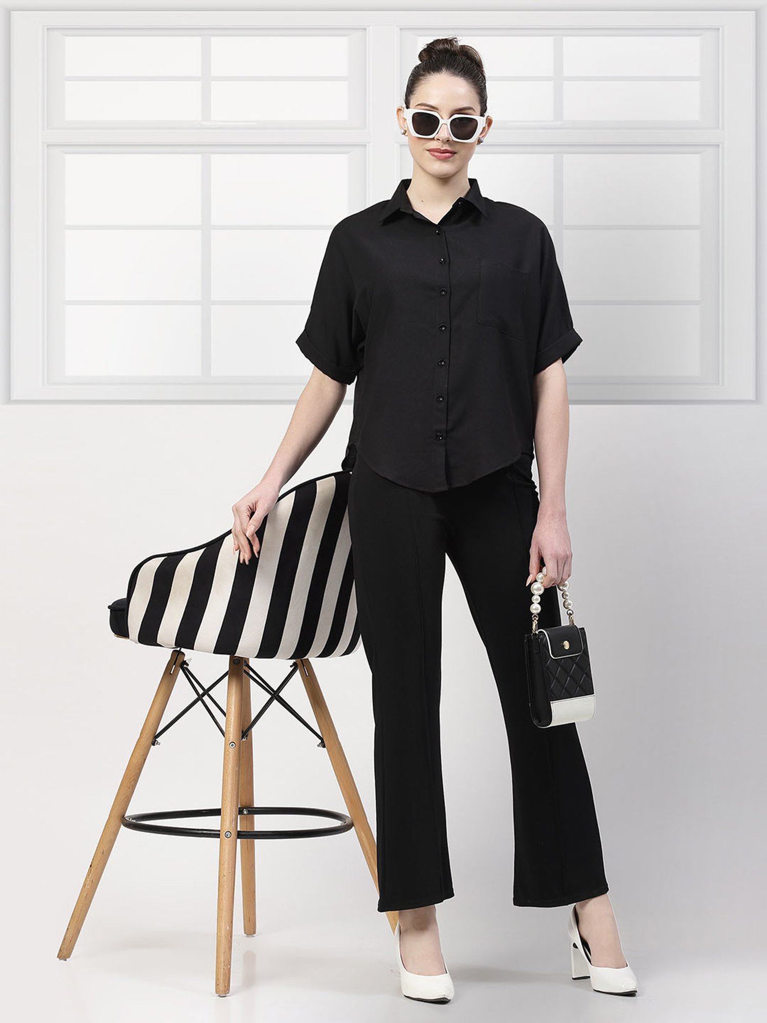 Office & You Black Shirt