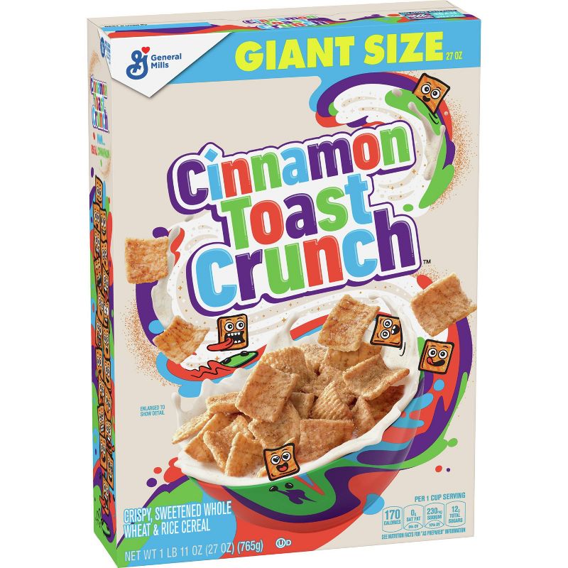 Cinnamon Toast Crunch Breakfast Cereal - 27oz - General Mills