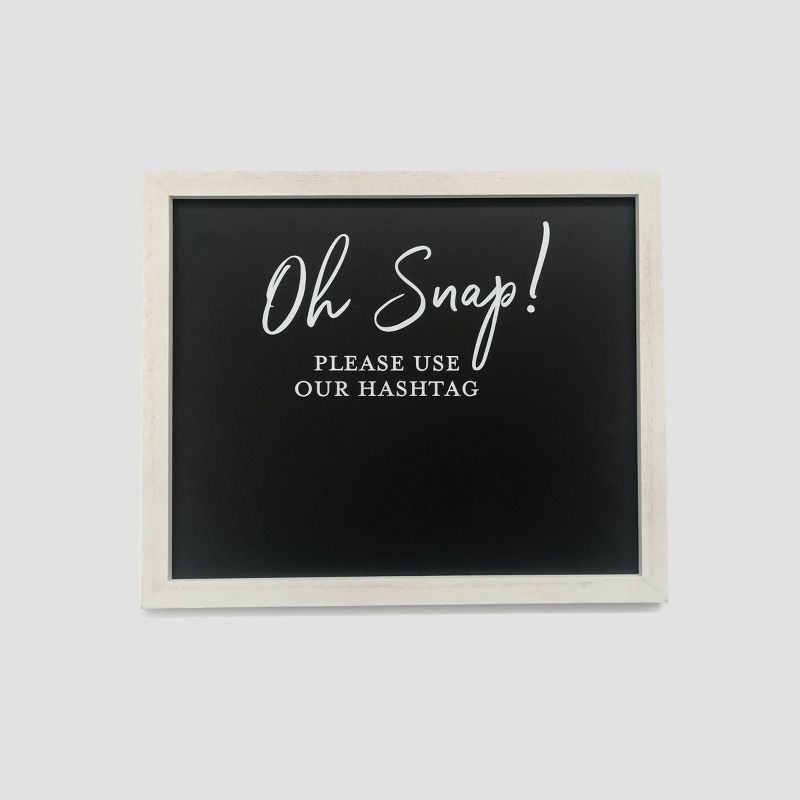 3ct Blank Signs with Wood Frame - Bullseye's Playground™