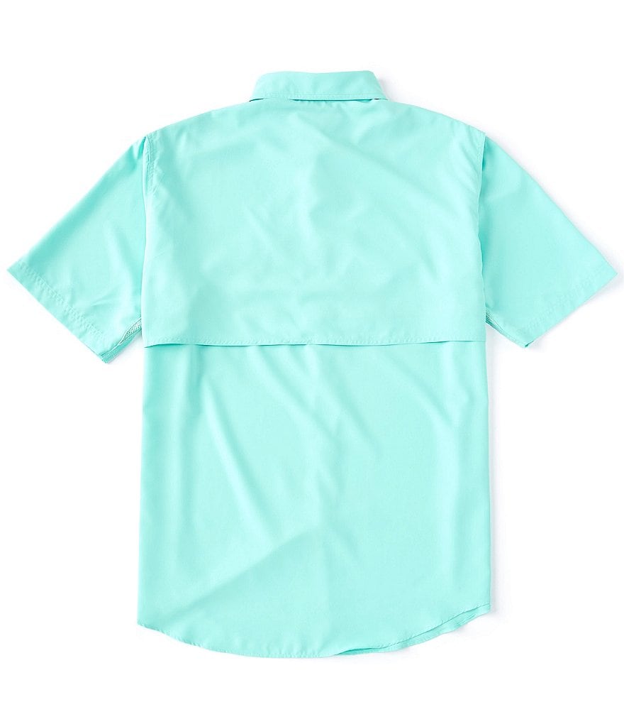 Roundtree & Yorke Performance Short-Sleeve Capeback Sportshirt