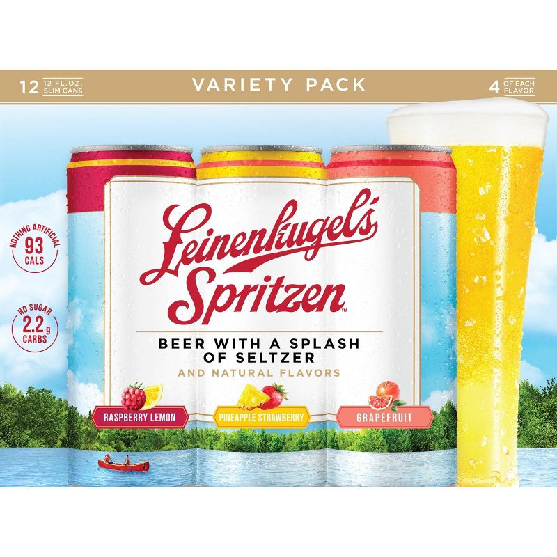 Leinenkugel's Spritzen Variety Pack - 12pk/12 fl oz Slim Cans
