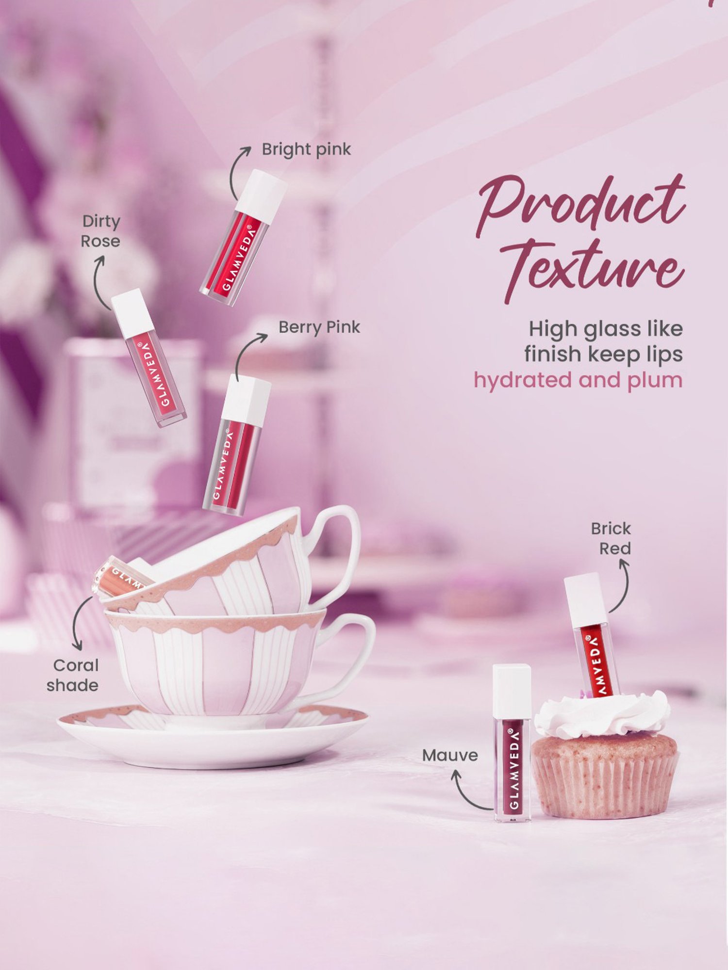 Glamveda Serum Infused Lip Gloss Mini Moonstruck-117 - 1.2 ml