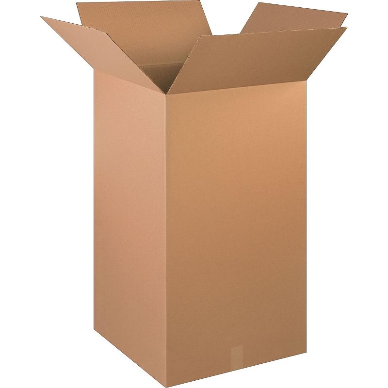 The Packaging Wholesalers 20 x 20 x 36 Shipping Boxes, 32 ECT, Brown BS202036