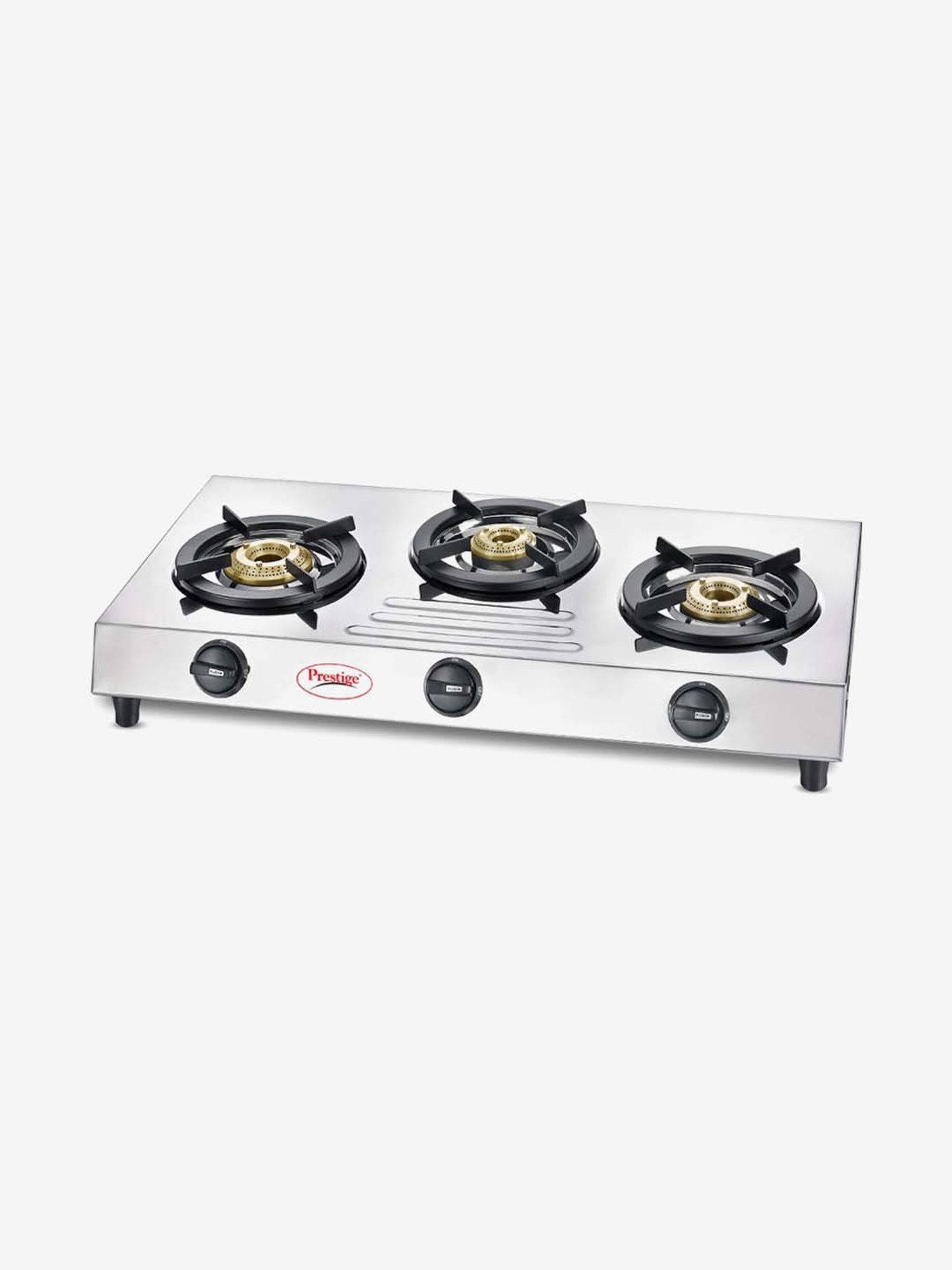 Pigeon Blackline Smart Black Glass Manual Gas Stove (2 Burners)
