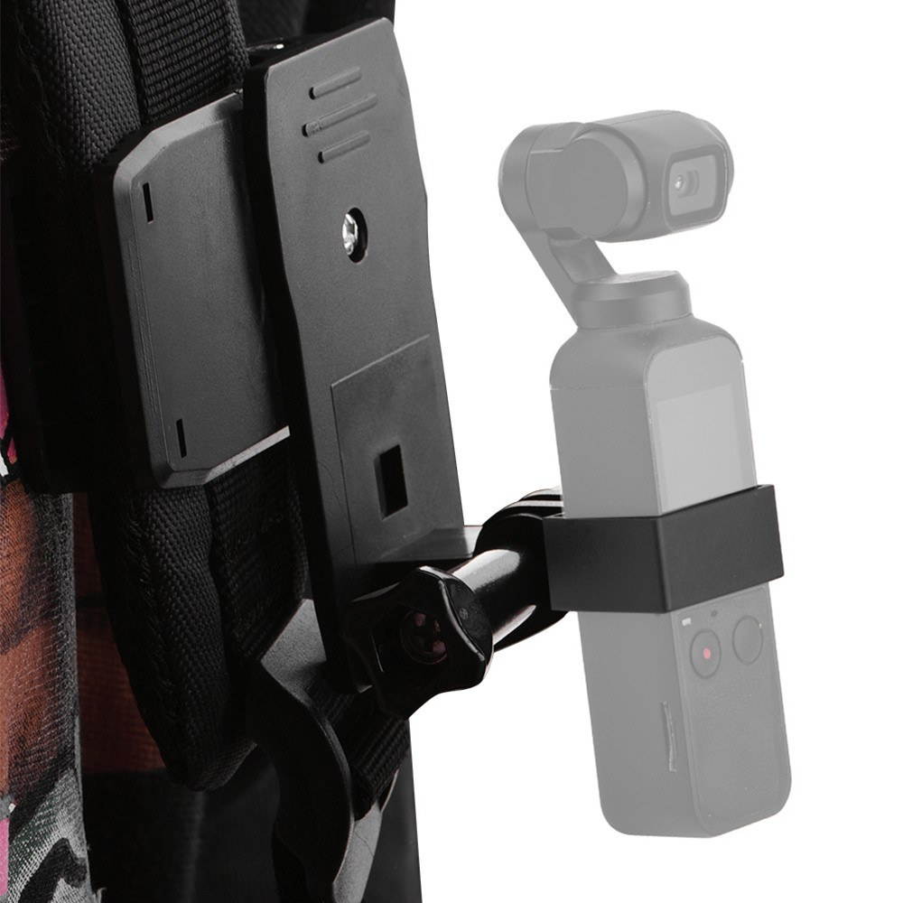 Backpack Clip Fixing Mount Expansion Bracket Stand Holder for DJI OSMO Pocket Handheld Gimbal Camera