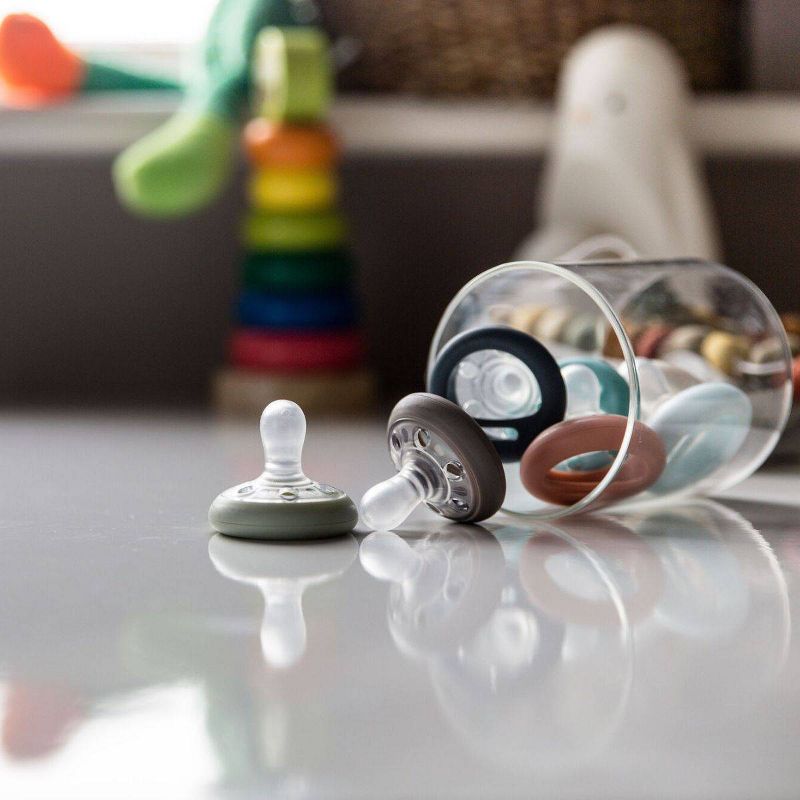 Tommee Tippee 2pk Breast Like Soother 0-6 Months - Sky/Slate