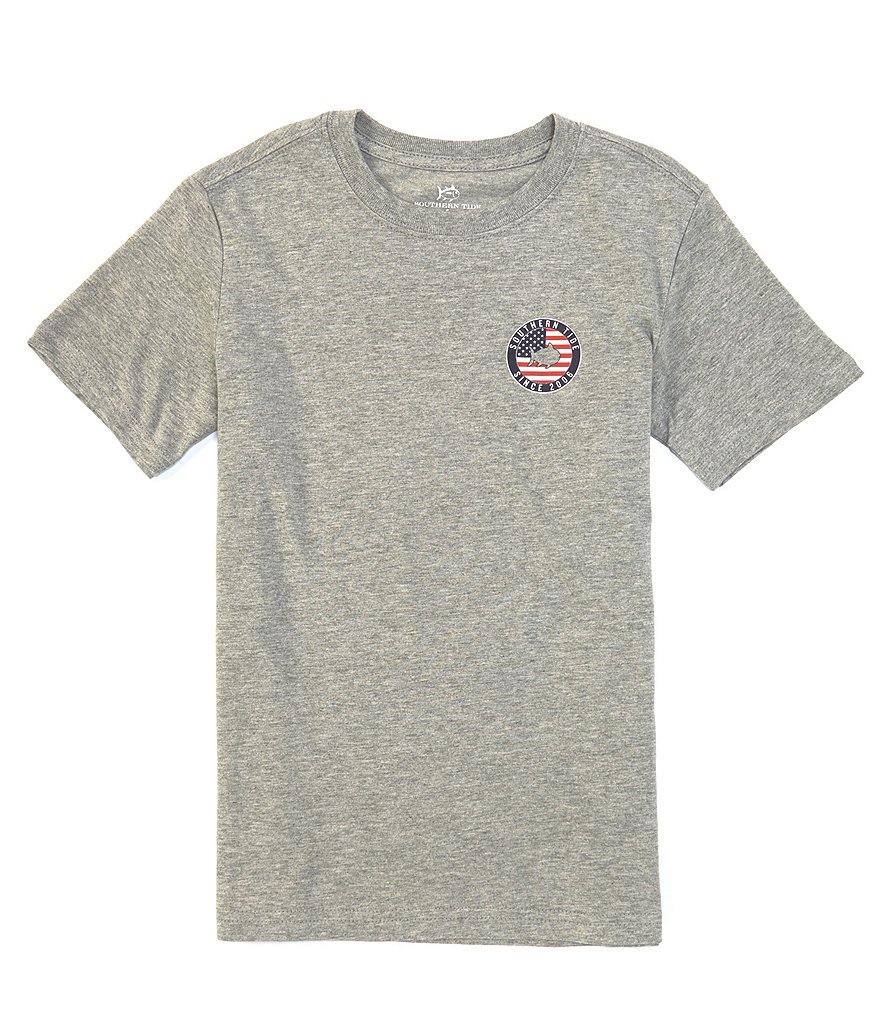 Southern Tide Little/Big Boys 4-16 Short-Sleeve American Patch Tee