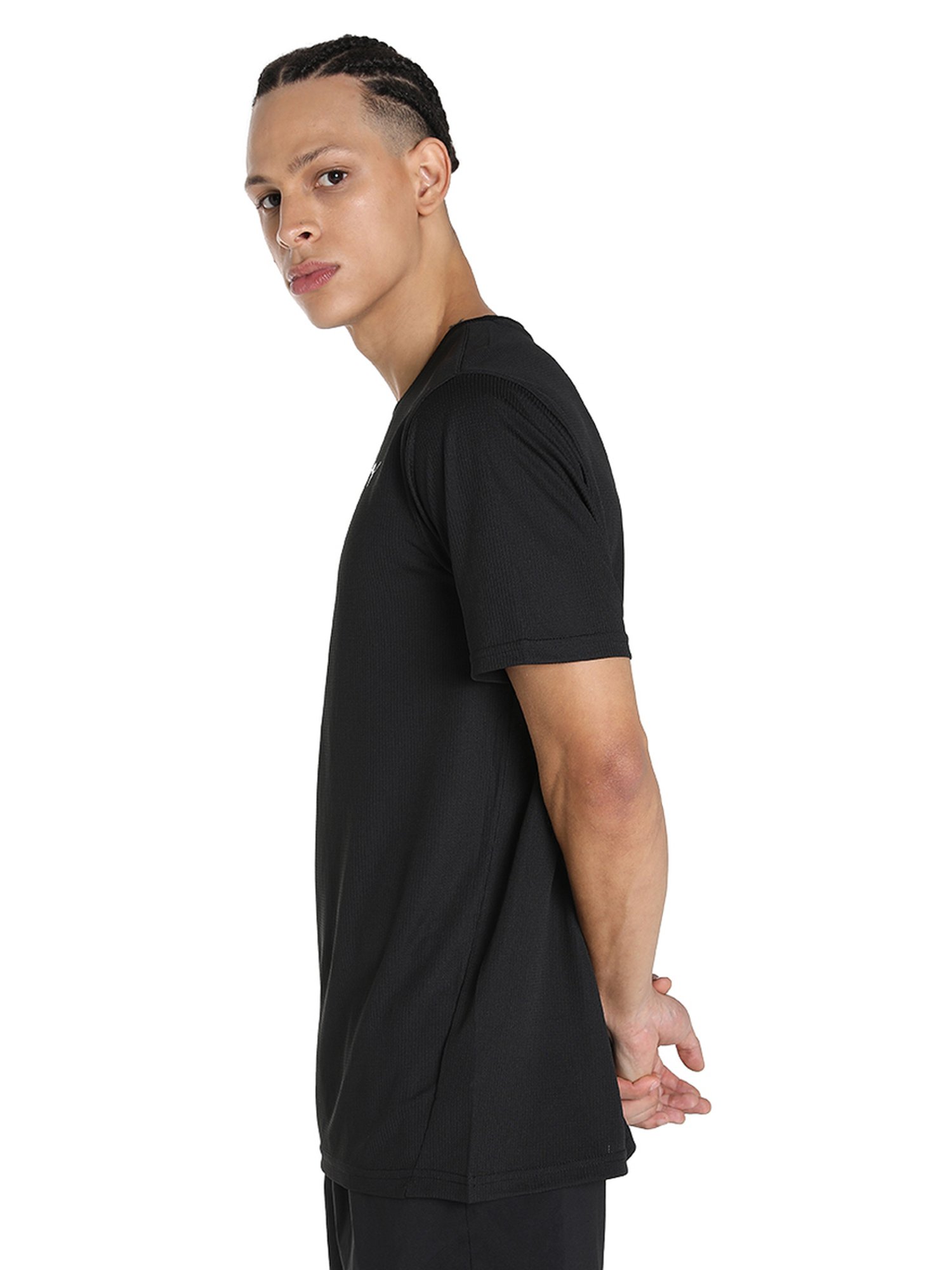 Puma Black Regular Fit T-Shirt