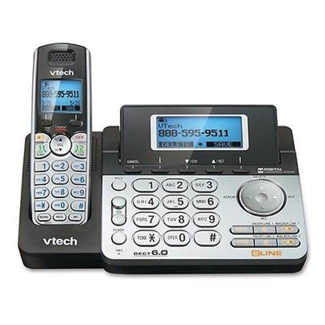 ATT-Vtech 80-7009-00 2-Line Dect Cid Dect 6.0 Dual Caller