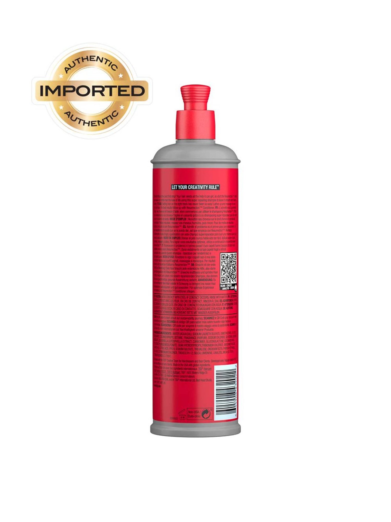 Bed Head TIGI Resurrection Super Repair Shampoo - 400 ml