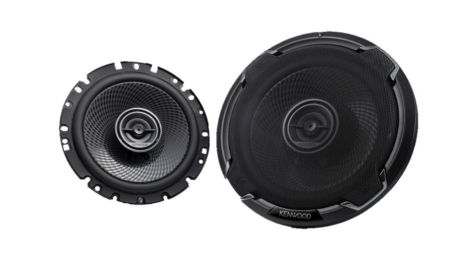 Kenwood KFC-1796PS 6.75 Inch 330 Watt 3-Way Car Audio Coaxial Speakers (Pair)