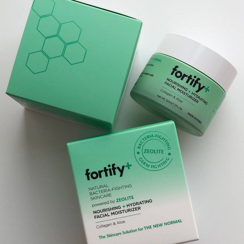 Fortify+ Natural Bacteria-Fighting Skincare Nourishing and Hydrating Facial Moisturizer - 1.7 fl oz