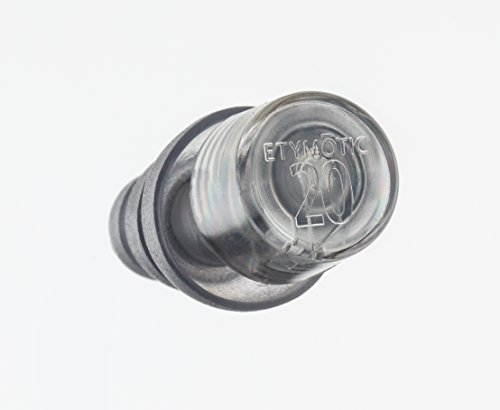 Etymotic Research ER20XS Standard Fit High-Fidelity Earplugs (Clear/Frost)