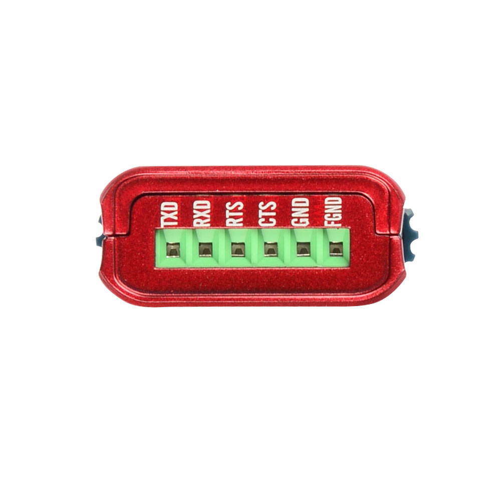SystemBase - Industrial Grade Surge protector, RS232 signal lines to protect the equipment, DB9 Female Connector, Terminal block, mini size (SP-1010DIT/232)