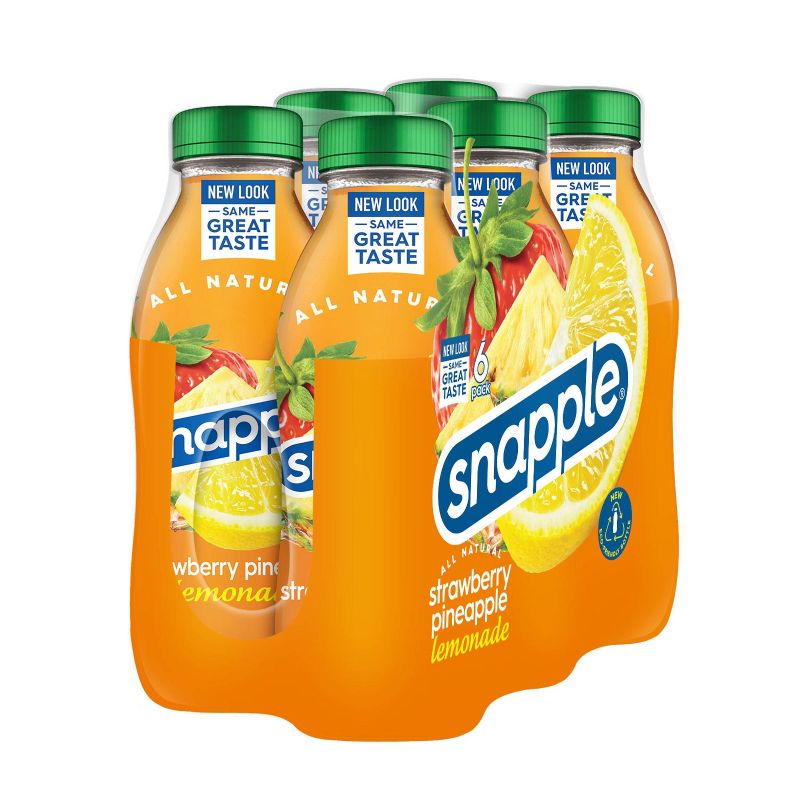 Snapple Strawberry Pineapple Lemonade - 6pk/16 fl oz Bottles