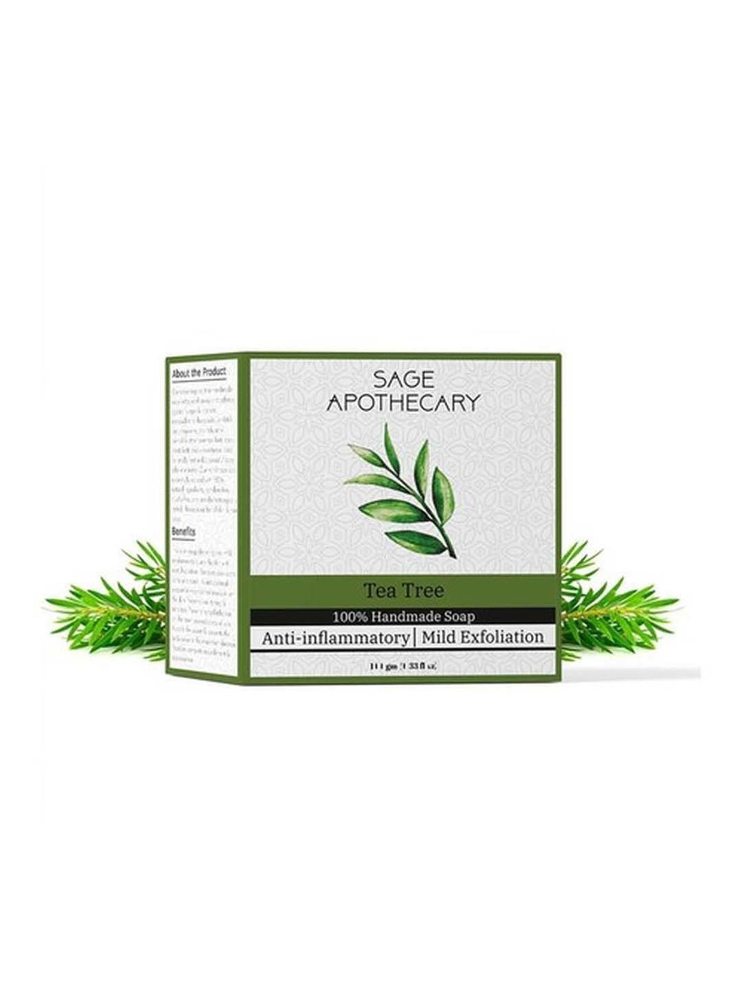 Sage Apothecary Tea Tree Soap - 100 gm