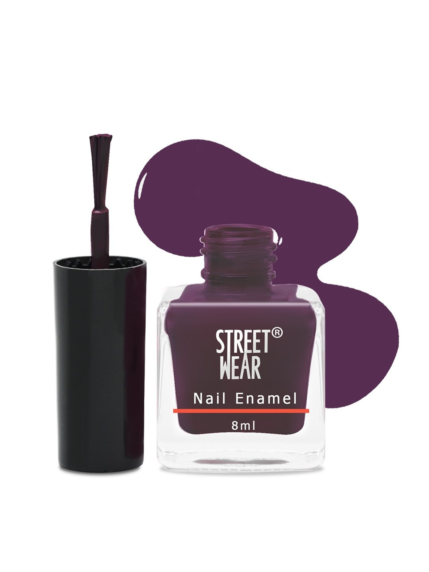 Street Wear Gloss Nail Enamel Rich Plum - 8 ml
