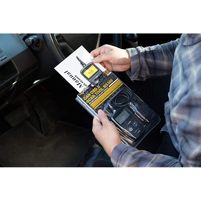 Scanner Code Reader Car Diagnostic Tool - OBD 2 Check Engine Light Scan Auto Computer Readers with Reset - OBD-II Automotive Tools Sensor ABS Car Accessories for Automobiles Diagnostics Scanners