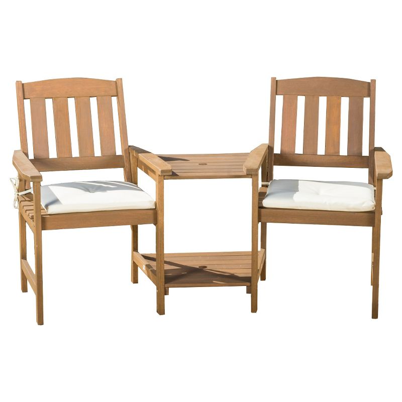 La Sola 3pc Metal Bistro Set - Black/Bronze - Christopher Knight Home