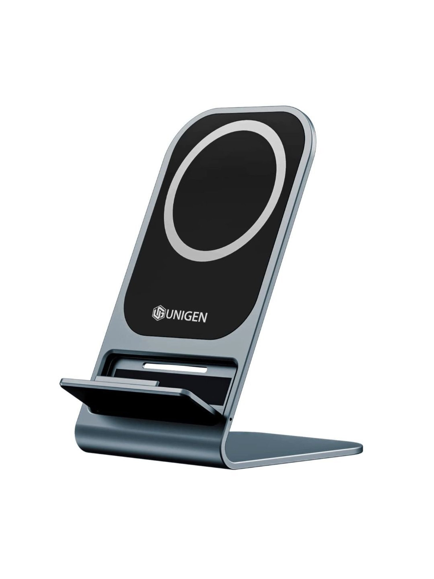 Unigen Audio Unistand Mag Safe Fast Charging Dock 15W Magnetic Charger (Black)