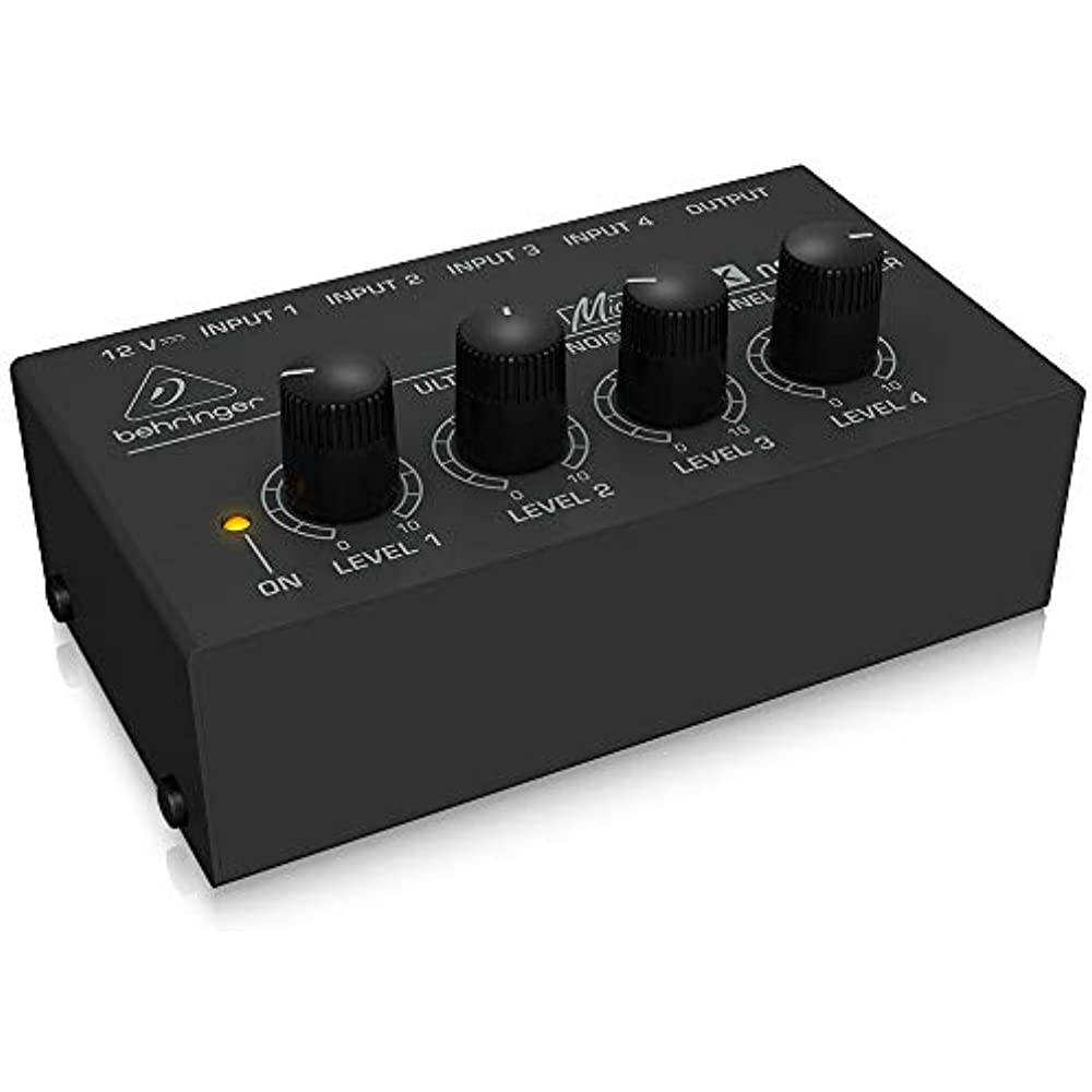 Behringer MX400 MicroMIX Ultra Low-Noise 4-Channel Line Mixer