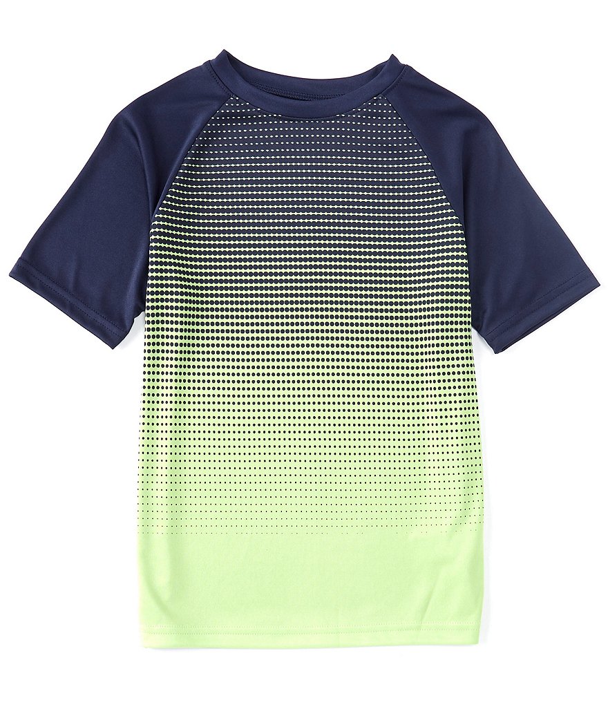 Class Club Kinetic by Class Club Big Boys 8-20 Short-Sleeve Gradient Performance Tee