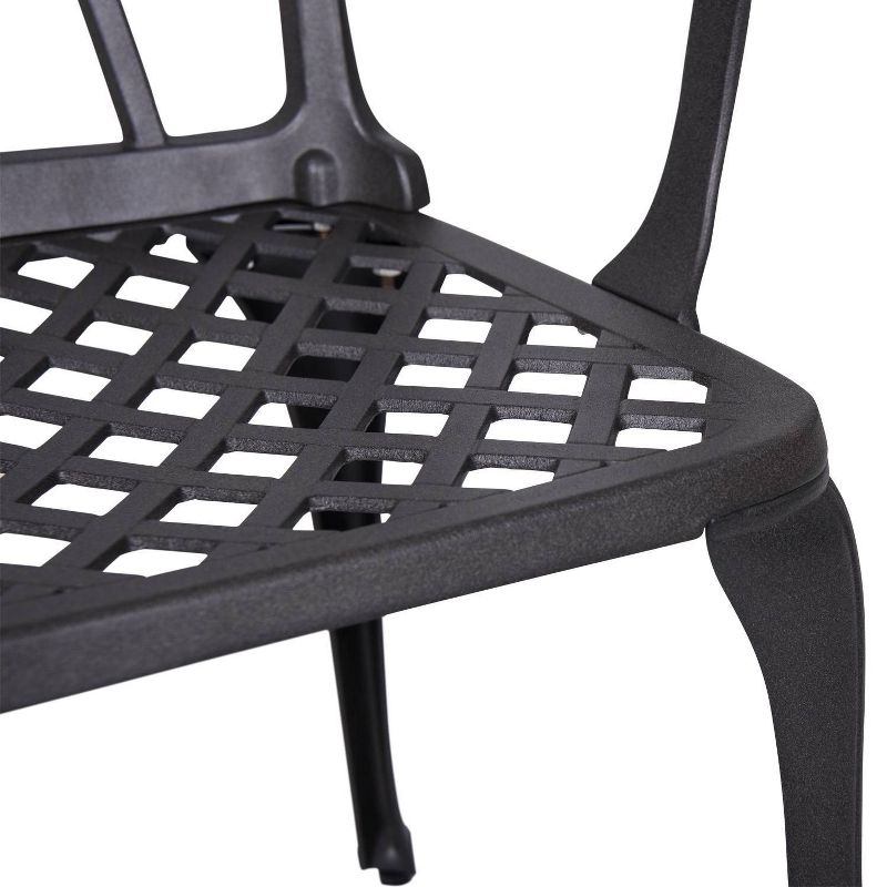 3pc Cast Aluminum Bistro Set - Nuu Garden