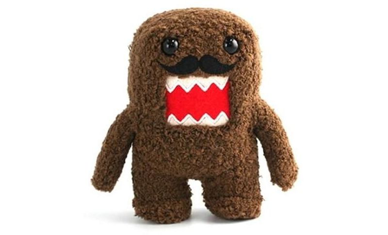 License 2 Play Inc Domo Moustache 6" Plush