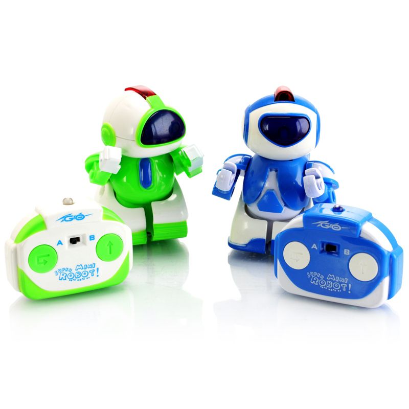 Mini Battle Robots with Remote Controls