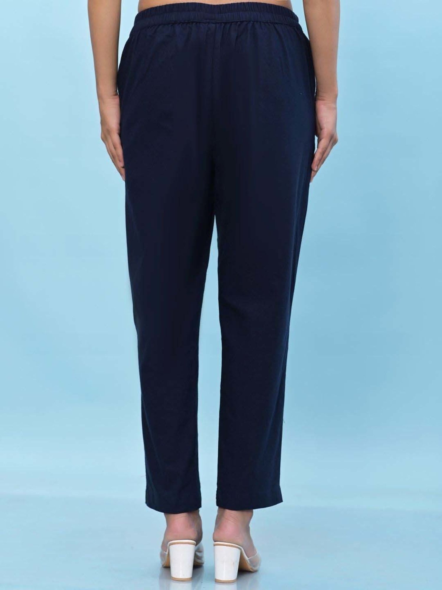 Juniper Navy Cotton Pants