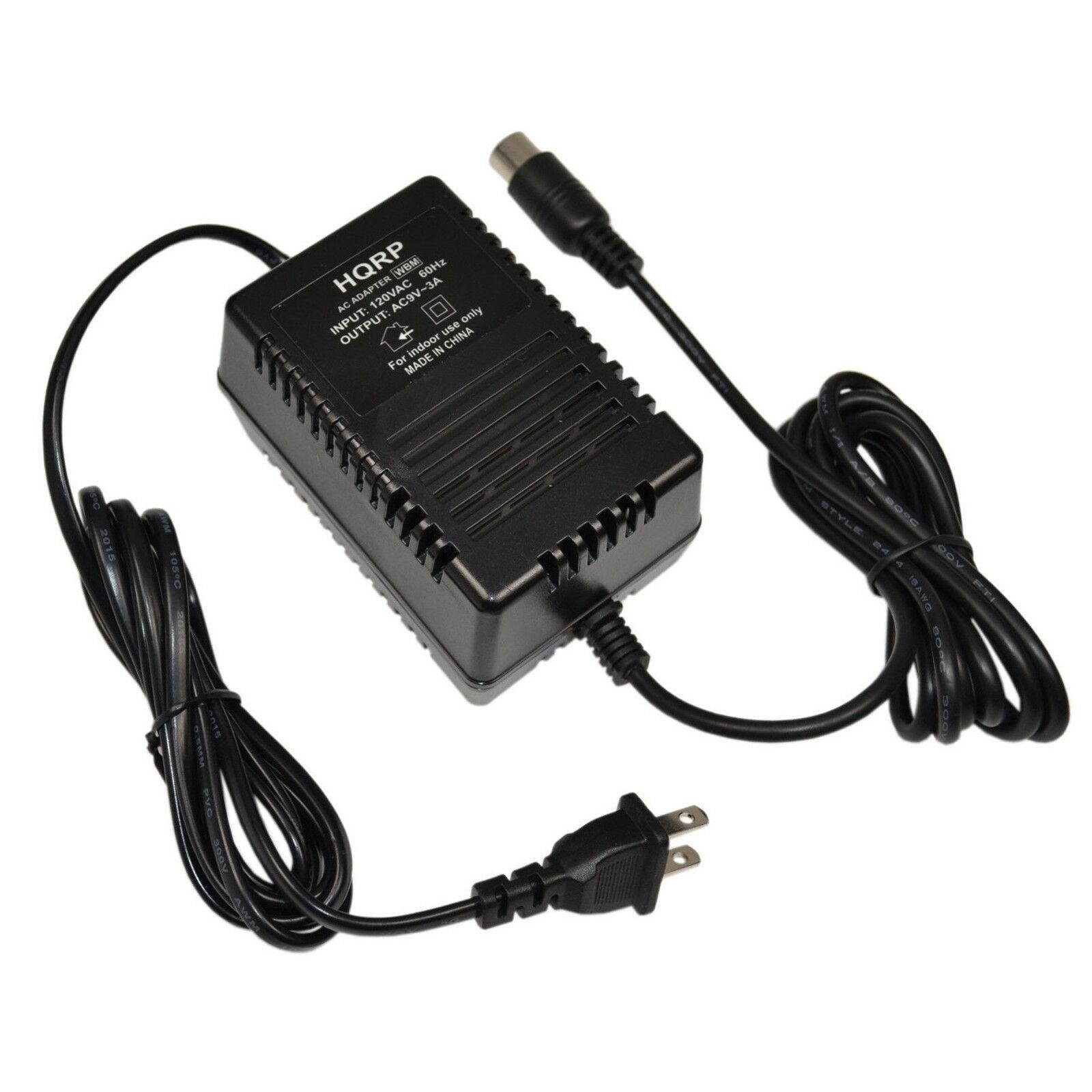 AC Adapter for RSP Intelliverb 24 bit Virtual Room Processor 413-1000 4-PIN DIN