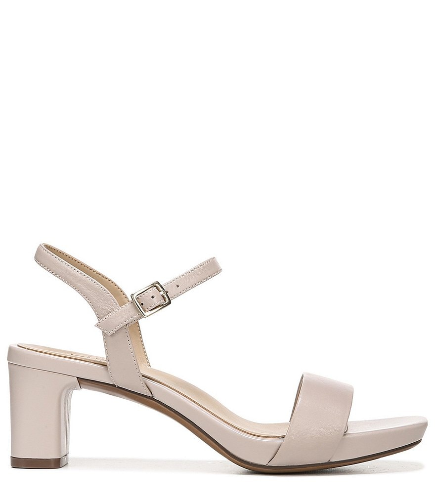Naturalizer Ivy Leather Block Heel Dress Sandals