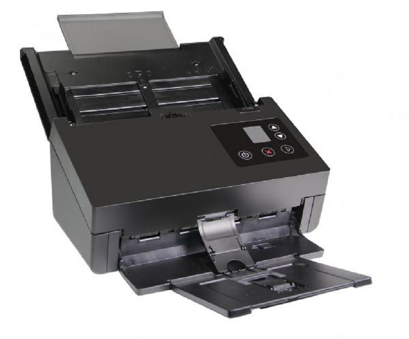 Avision - AD370 : Color Duplex Document Scanner 70ppm/140ipm, Up to 100 pages ADF, Daily duty cycle up to 15,000 sheets, USB 3.1, WiFi, 236" Long Page Scanning, Color, and Graphical LCD Display