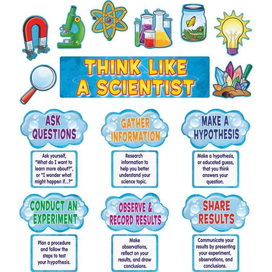 Teacher Created Resources 4867 Think Like a Scientist Mini Bulletin Board