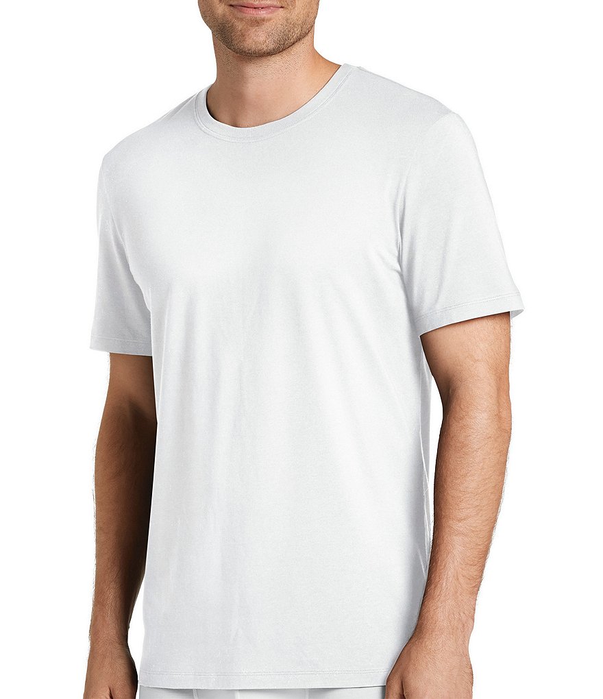 Jockey Signature Cotton Modal Stretch Crewneck T-Shirts 2-Pack