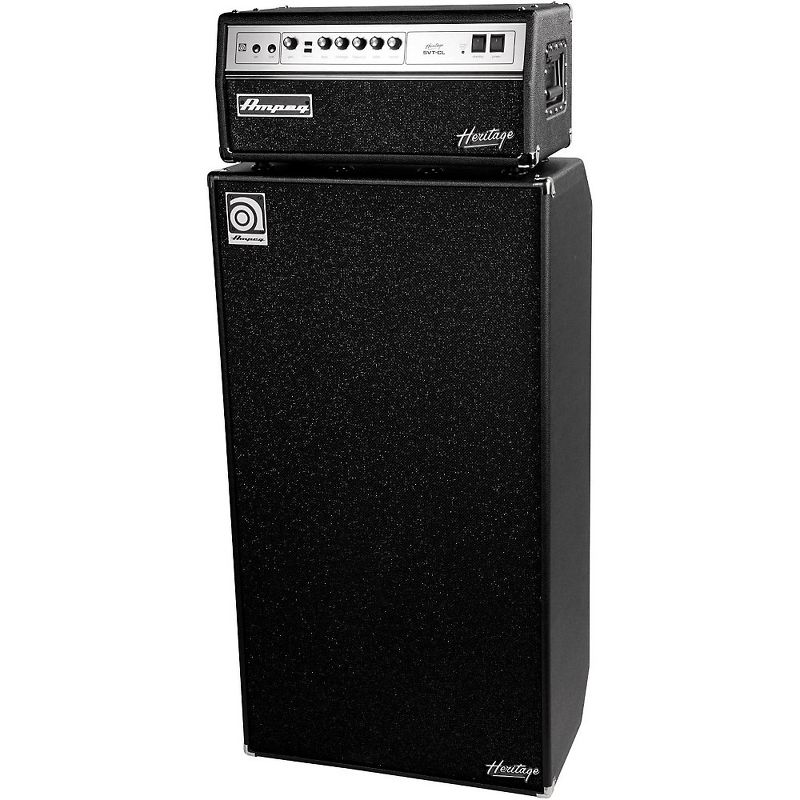 Ampeg Heritage SVT-CL 300W Tube Bass Amp Head with 8x10 800W Bass Speaker Cab