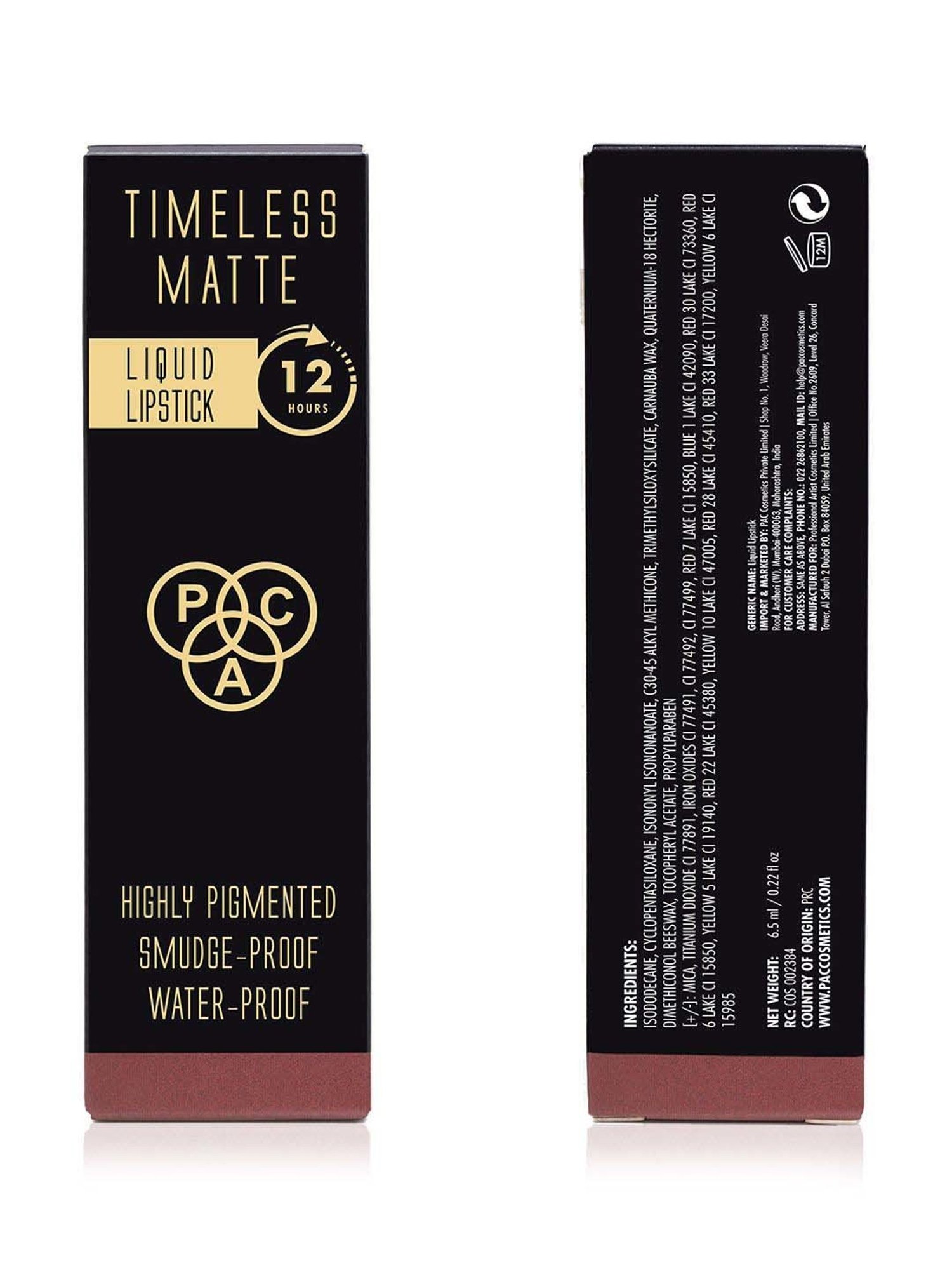 PAC Timeless Matte Sangria - 6.5 ml