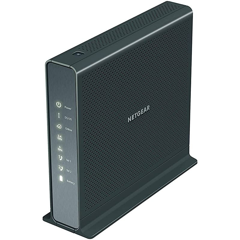 Nighthawk AC1900 (24x8) DOCSIS 3.0 WiFi Cable Modem Router Combo For XFINITY Internet & Voice (C7100V) Ideal for Xfinity Internet and Voice services (Renewed)