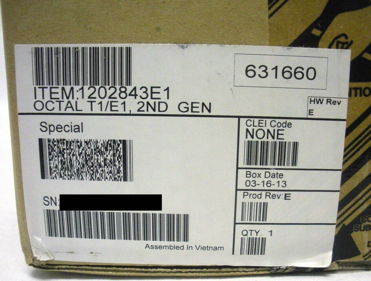 Adtran Netvanta 1202843E1 Octal T1/E1 Wide Module For 4305 4430 5305