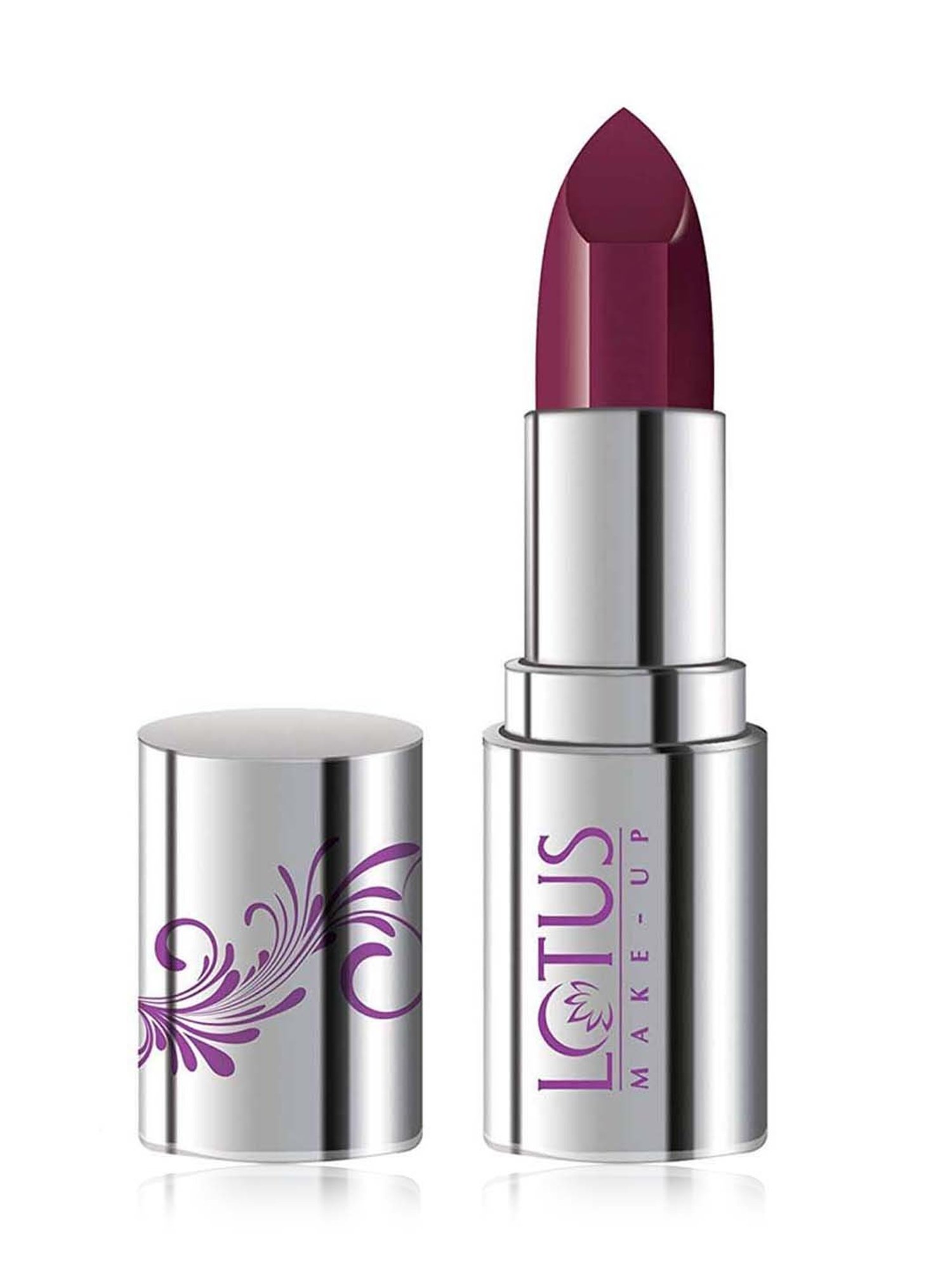 Lotus Makeup Ecostay Butter Matte Lip Color Plum Pearl - 4.2 gm