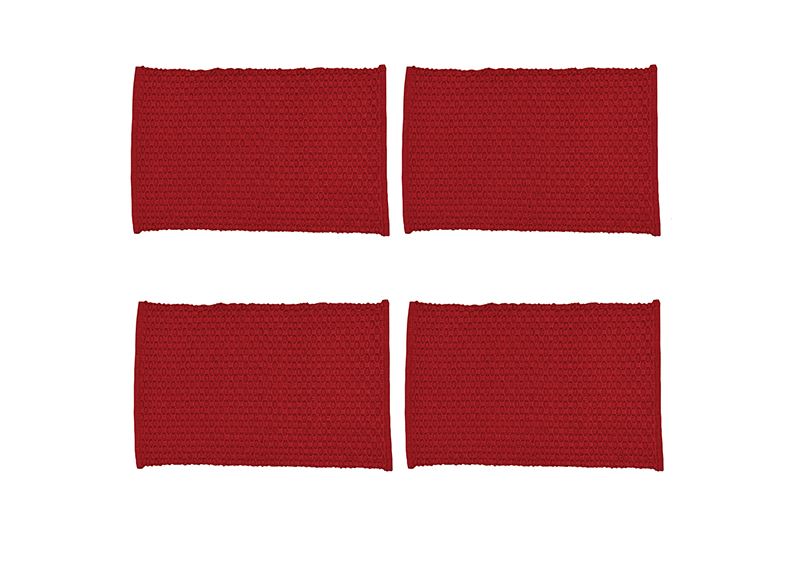Park Designs Chadwick Placemat Set - Red